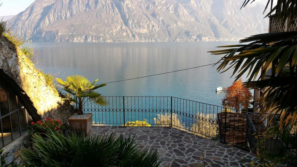 Studio Zu - Lakeside Apartment Riva di Solto Buitenkant foto